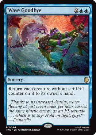 Wave Goodbye  [Commander: Teenage Mutant Ninja Turtles] Foil