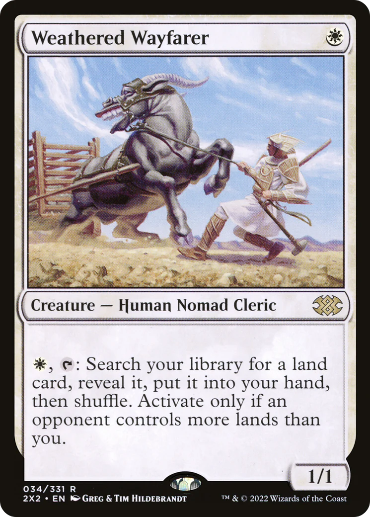 Weathered Wayfarer  [Double Masters 2022] Foil
