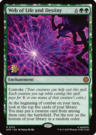 Web of Life and Destiny  [Prerelease Cards] Foil
