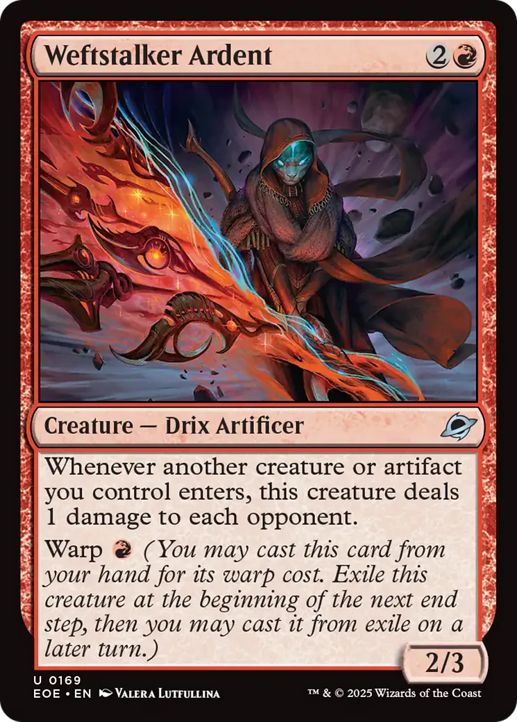 Weftstalker Ardent [Edge of Eternities] Foil