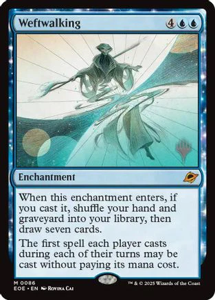 Weftwalking  [Promo Pack: Edge of Eternities] Foil