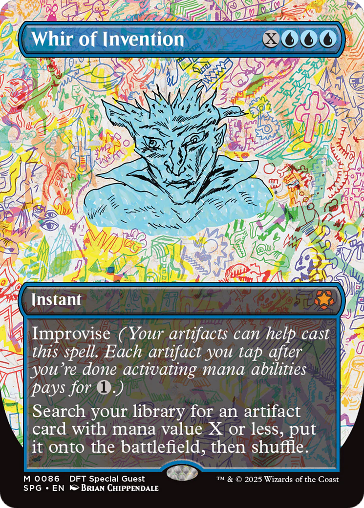 Whir of Invention (Borderless) [Aetherdrift Special Guests] Foil