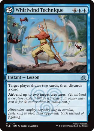 Whirlwind Technique  [Avatar: The Last Airbender: Eternal-Legal] Foil
