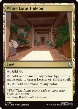 White Lotus Hideout  [Avatar: The Last Airbender] Foil
