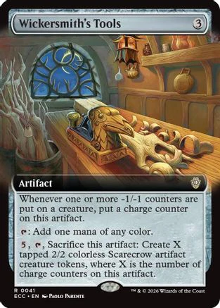 Wickersmith's Tools (Extended Art)  [Commander: Lorwyn Eclipsed]
