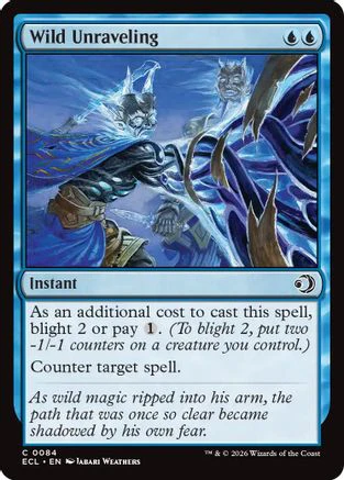 Wild Unraveling  [Lorwyn Eclipsed] Foil