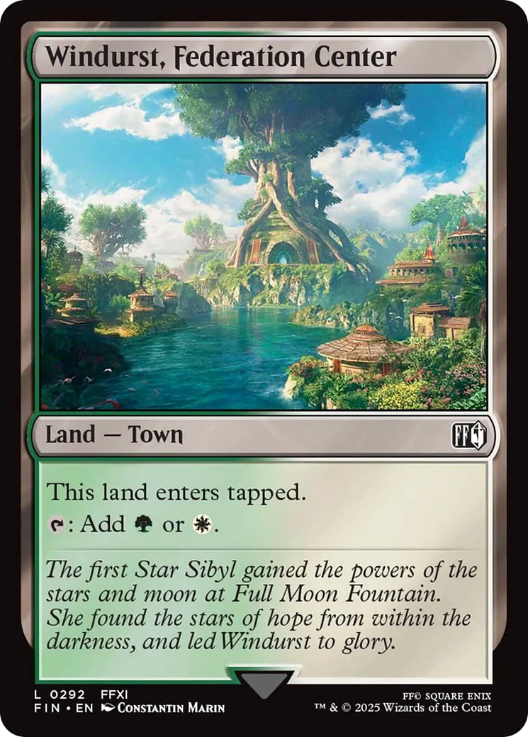 Windurst, Federation Center [FINAL FANTASY] Foil