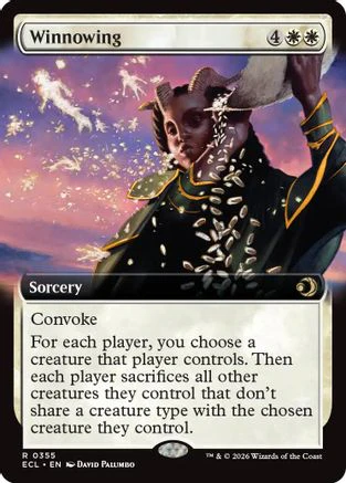 Winnowing (Extended Art)  [Lorwyn Eclipsed]
