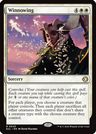 Winnowing  [Lorwyn Eclipsed]