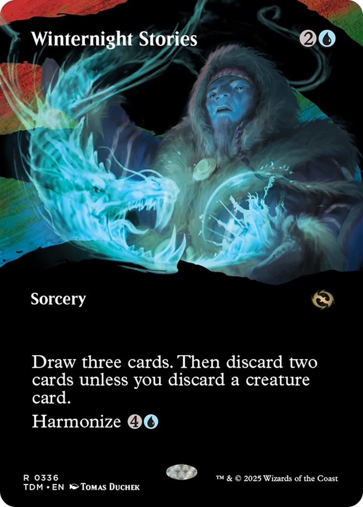 Winternight Stories (Borderless) [Tarkir: Dragonstorm] Foil