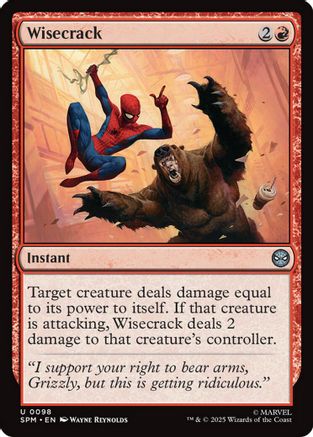 Wisecrack  [Marvel's Spider-Man] Foil