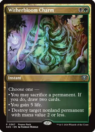Witherbloom Charm  [Promo Pack: Secrets of Strixhaven]