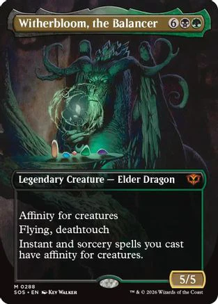 Witherbloom, the Balancer (Borderless)  [Secrets of Strixhaven]
