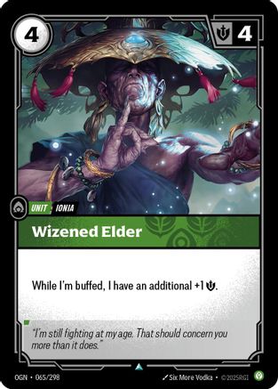 Wizened Elder (065/298) - Riftbound - [Origins]
