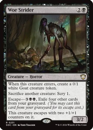 Woe Strider  [Commander: Secrets of Strixhaven]