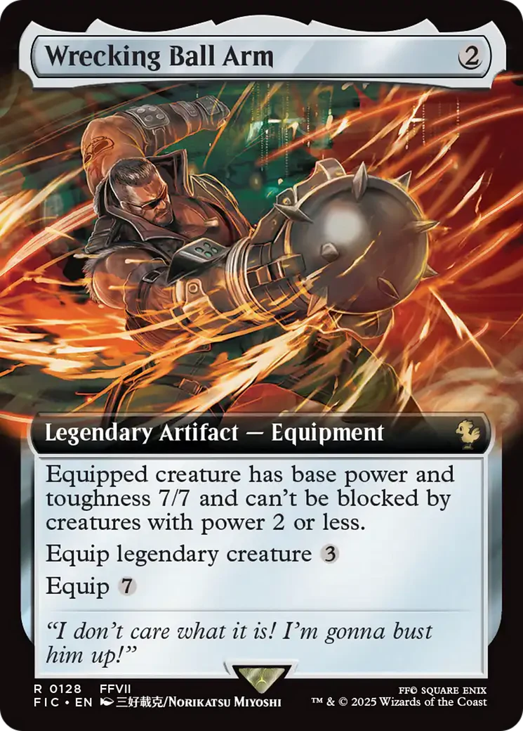 Wrecking Ball Arm (Extended Art) [FINAL FANTASY Commander] Foil