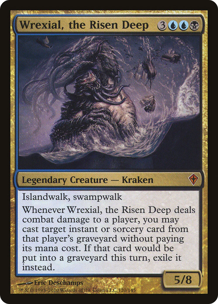 Wrexial, the Risen Deep  [Worldwake] Foil