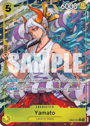 Yamato (Alternate Art) (EB03-057) - [Extra Booster: One Piece Heroines Edition] Foil
