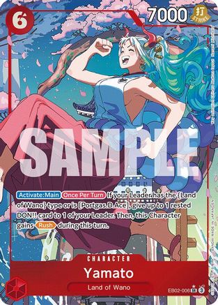 Yamato (Alternate Art) (EB02-006) - [Extra Booster: Anime 25th Collection] Foil