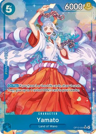 Yamato (Alternate Art) (OP13-054) - [Carrying On His Will] Foil