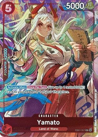 Yamato (Premium Card Collection -Best Selection Vol. 4-) (EB01-007) - [One Piece Promotion Cards] Foil
