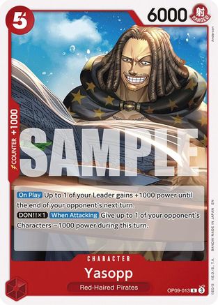 Yasopp (Reprint) (OP09-013) - [Starter Deck 23: RED Shanks]