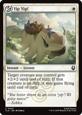 Yip Yip!  [Avatar: The Last Airbender]