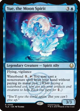 Yue, the Moon Spirit  [Avatar: The Last Airbender] Foil