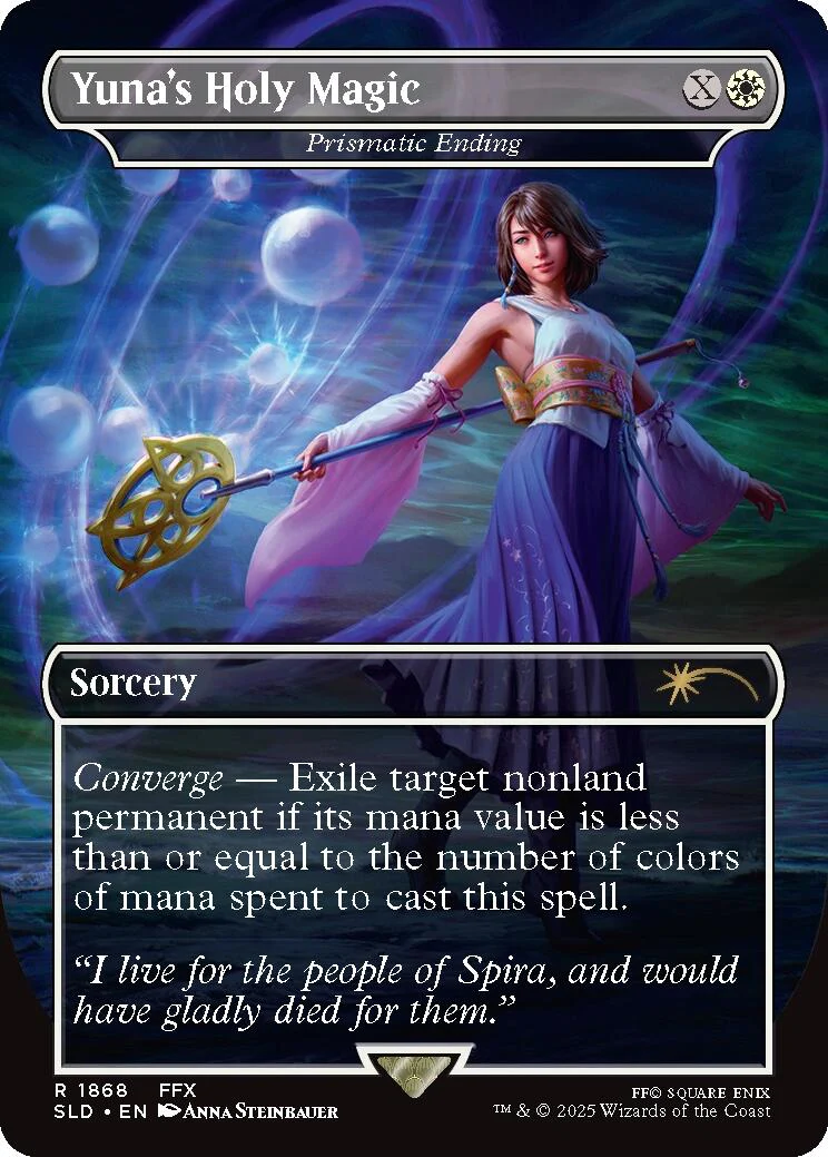 Yuna's Holy Magic - Prismatic Ending [Secret Lair Drop Series] - Image 2