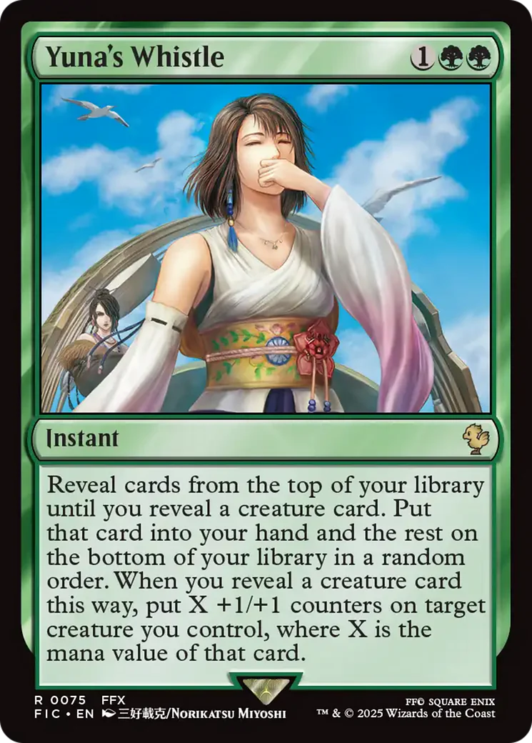 Yuna's Whistle [FINAL FANTASY Commander]