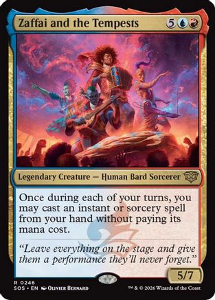 Zaffai and the Tempests  [Secrets of Strixhaven]