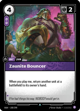 Zaunite Bouncer (188/298) - Riftbound - [Origins]