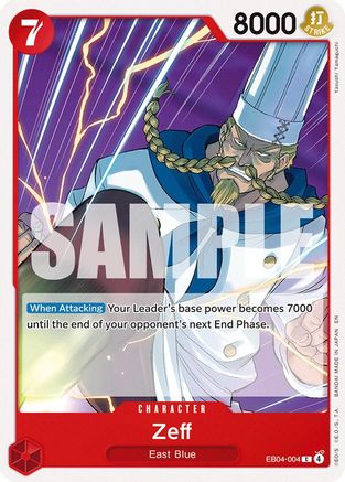 Zeff (EB04-004) - [Adventure on Kami's Island]