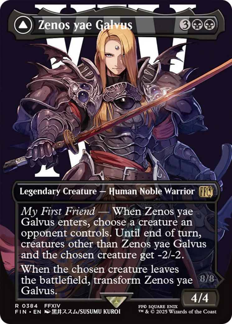 Zenos yae Galvus // Shinryu, Transcendent Rival (Borderless) [FINAL FANTASY] - Image 2