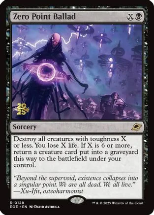 Zero Point Ballad  [Prerelease Cards] Foil