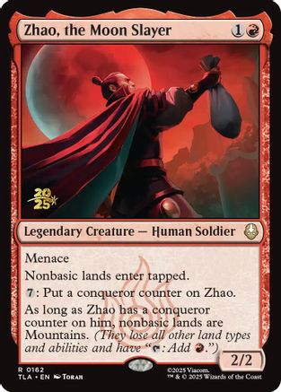 Zhao, the Moon Slayer  [Prerelease Cards] Foil