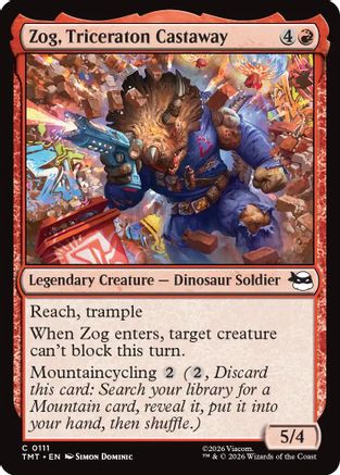 Zog, Triceraton Castaway  [Teenage Mutant Ninja Turtles]