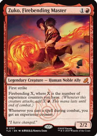 Zuko, Firebending Master  [Avatar: The Last Airbender: Eternal-Legal]